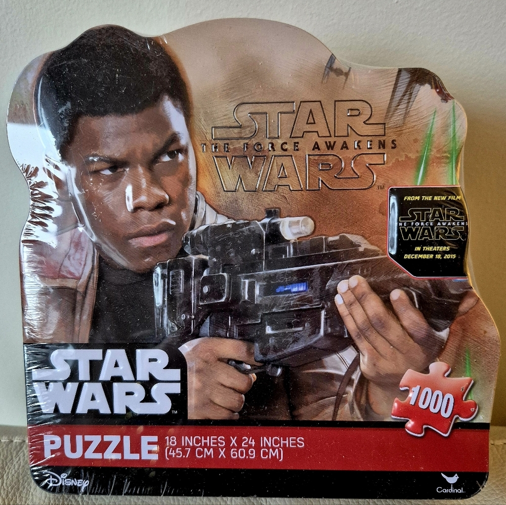 Star Wars 1000 Piece Collectible Puzzle Tin Box Hasbro Disney- Sealed/ New